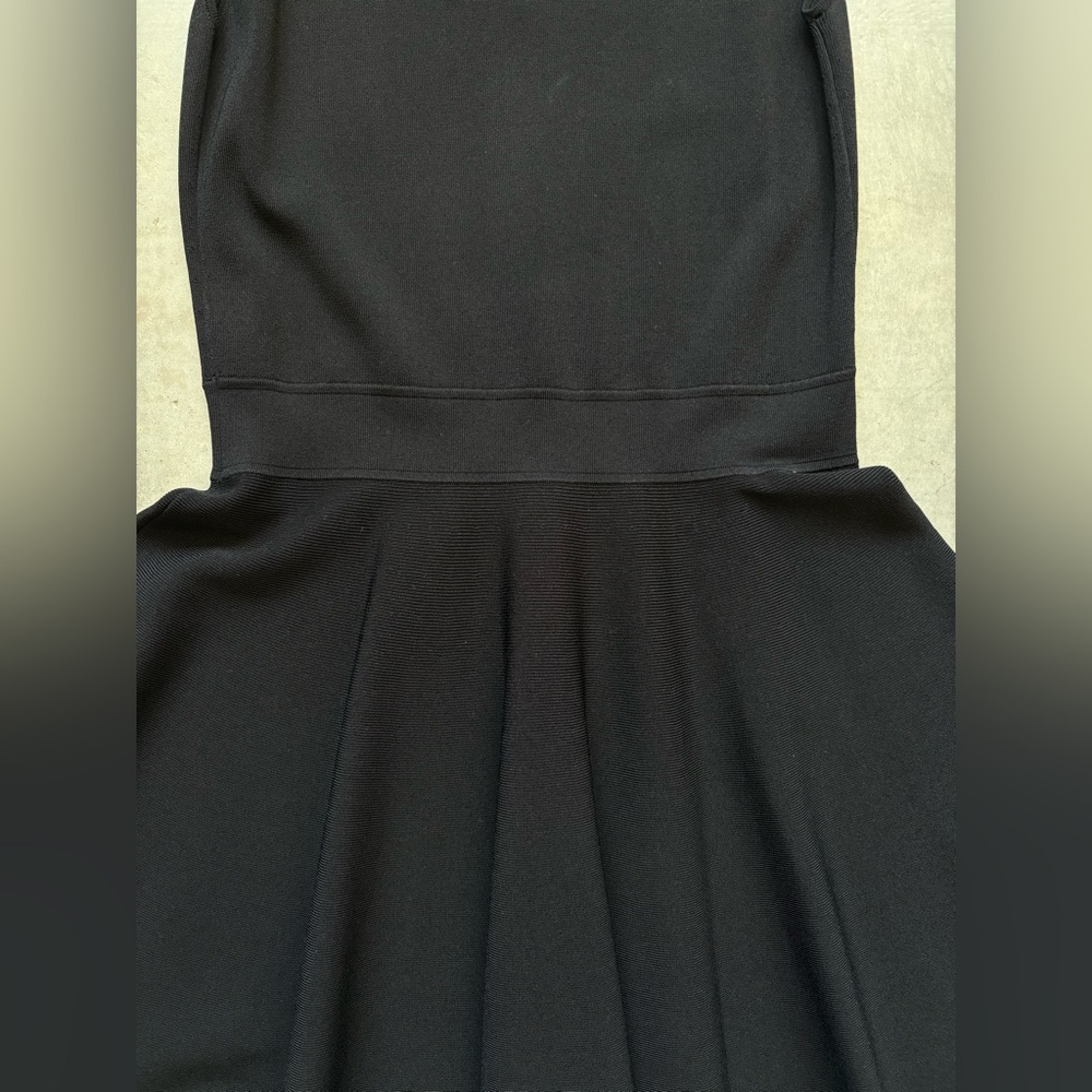 NWT Donna Karan Fit & Flare Flounced Dress - Picture 15 of 16